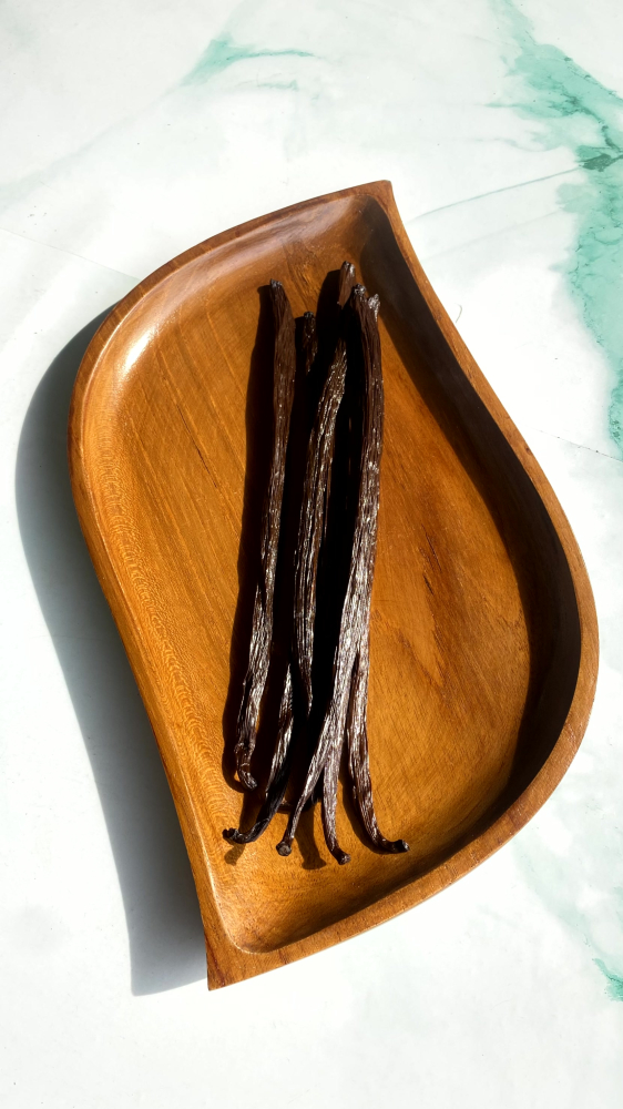 【佳林農產】頂級波本香草莢 A 級 (16-18cm) ｜ 印尼默拉皮火山契作 德國萊茵TÜV認證 烘焙甜點首選